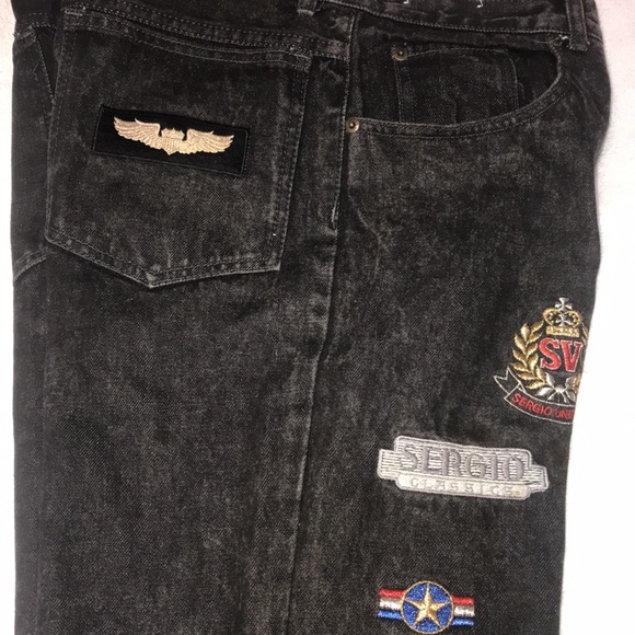 VNTG RARE HTF SERGIO VALENTE Mens Jeans 34x34 - Picture 3 of 16